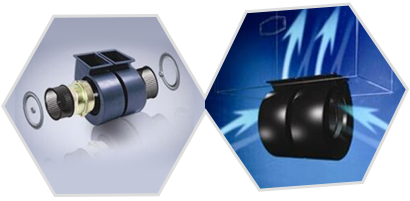 獨創(chuàng)的單電機雙風(fēng)道離心風(fēng)機